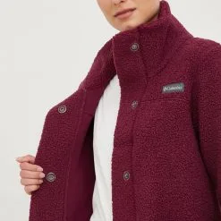 Γυναικεία Μακριά μπουφάν Columbia Μπουφάν μωβ -Columbia Sales Store unnamed file 682