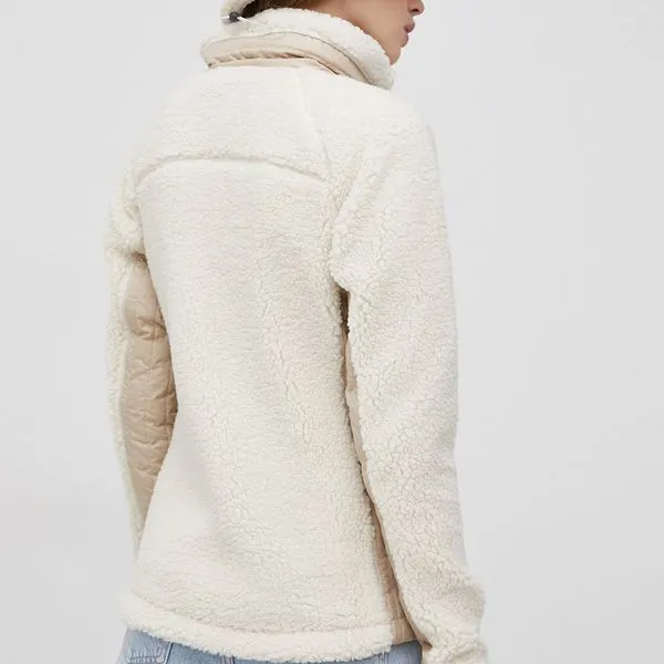 Γυναικεία Κοντά μπουφάν Μπουφάν Columbia ICONS χρώμα: κρεμ 3 Γυναικεία Κοντά μπουφάν Μπουφάν Columbia ICONS χρώμα: κρεμ - Image 3