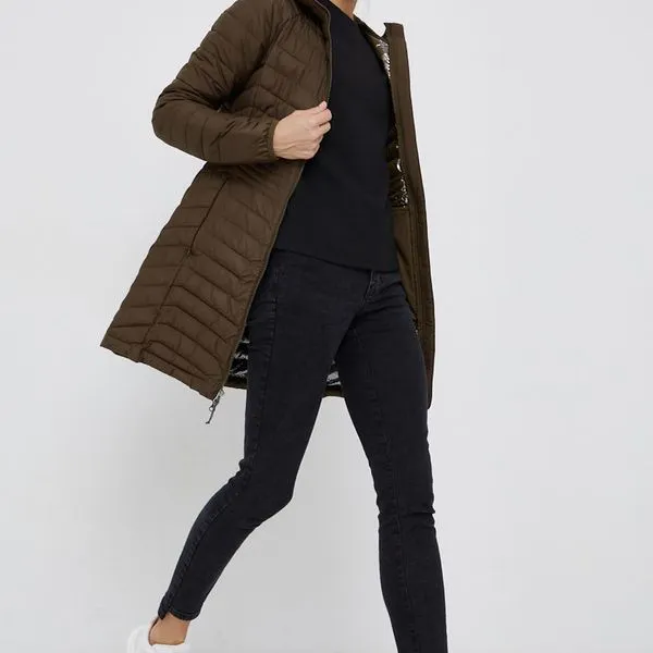 Γυναικεία Μακριά μπουφάν Columbia - Μπουφάν μαύρο 2 Γυναικεία Μακριά μπουφάν Columbia - Μπουφάν μαύρο - Image 2