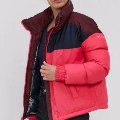 Γυναικεία Κοντά μπουφάν Μπουφάν Columbia χρώμα: μοβ