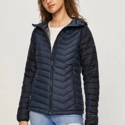 Γυναικεία Κοντά μπουφάν Μπουφάν Columbia χρώμα: ναυτικό μπλε
