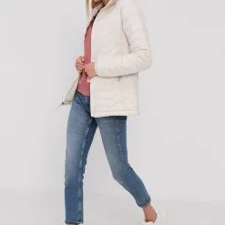 Γυναικεία Κοντά μπουφάν Μπουφάν Columbia χρώμα: κρεμ