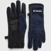 Γυναικεία Γάντια Columbia χρώμα: ναυτικό μπλε