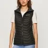 Γυναικεία Γιλέκα Αμάνικο μπουφάν Columbia χρώμα: μαύρο