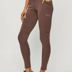 Γυναικεία Κολάν Αθλητικό κολάν Columbia Windgates Eu Ii καφέ