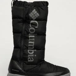 Γυναικεία Columbia - Μπότες χιονιού Paninaro γκρί