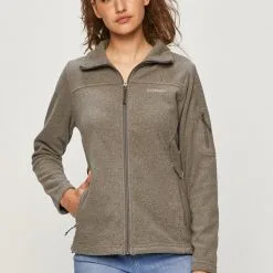 Γυναικεία Με φερμουάρ Columbia - Μπλούζα κόκκινο